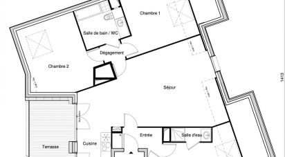 Apartment 4 rooms of 106 m² in Chennevières-sur-Marne (94430)