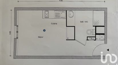 Appartement 1 pièce de 24 m² à Romainville (93230)