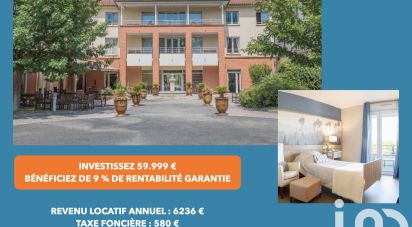 Studio 1 room of 24 m² in Toulouse (31000)