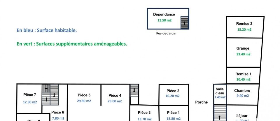 Immeuble de 657 m² à Tannerre-en-Puisaye (89350)