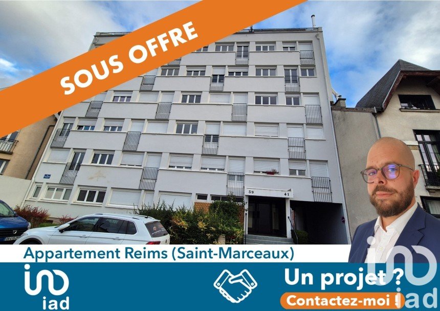 Appartement 2 pièces de 44 m² à Reims (51100)