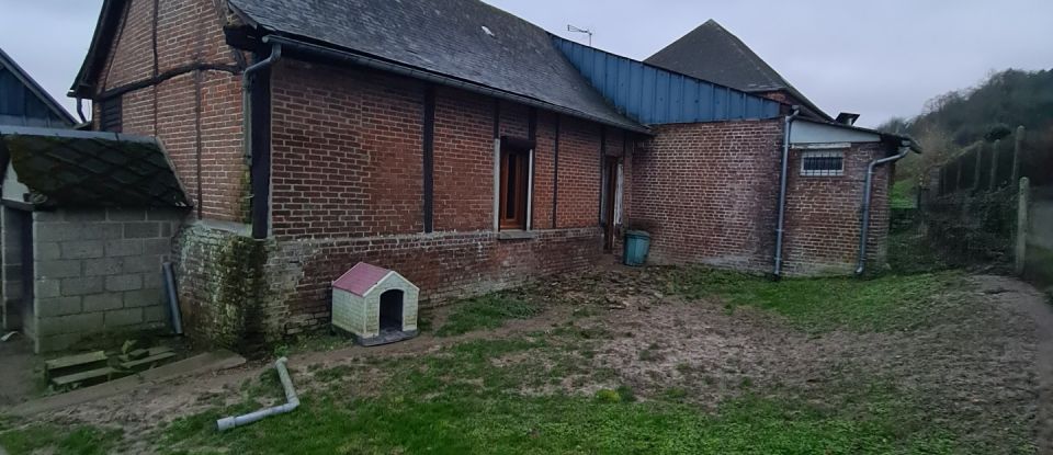 Longère 7 pièces de 135 m² à Hodeng-au-Bosc (76340)