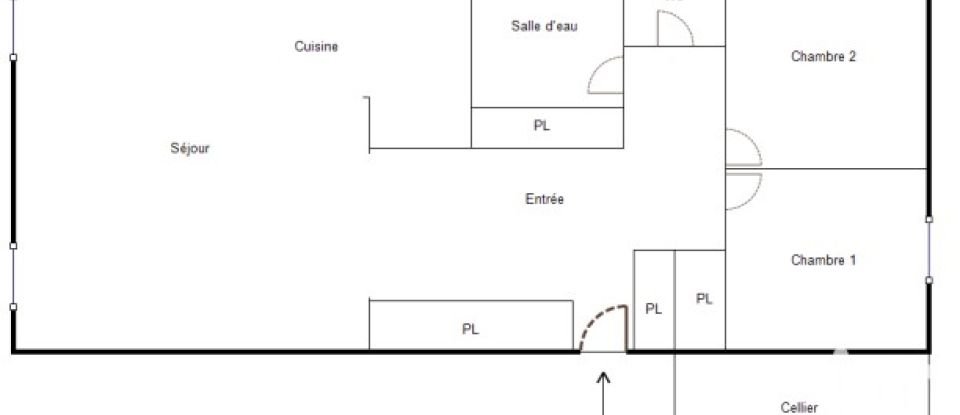 Apartment 3 rooms of 69 m² in Le Coudray (28630)