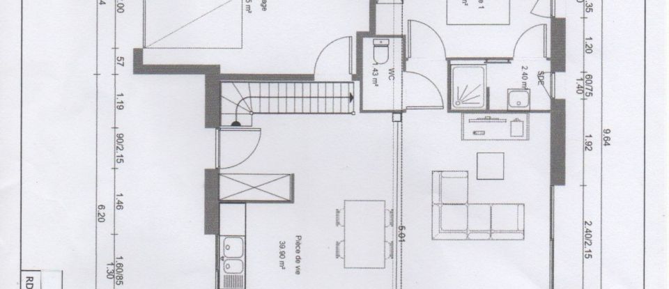 House 5 rooms of 92 m² in Ploërmel (56800)