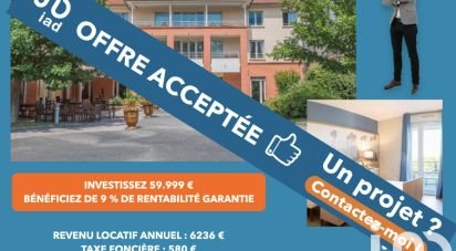 Studio 1 pièce de 24 m² à Toulouse (31000)