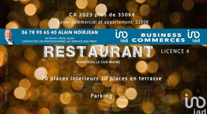 Brasserie-type bar of 300 m² in Aigrefeuille-sur-Maine (44140)