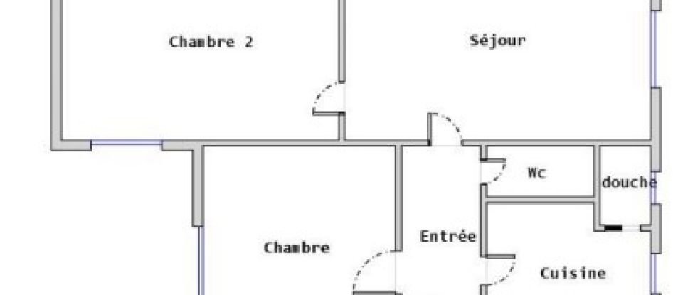 Apartment 3 rooms of 44 m² in Paris (75018)