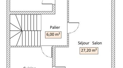 Maison de ville 6 pièces de 140 m² à Le Pouliguen (44510)