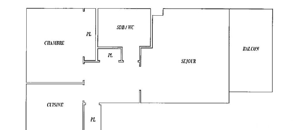 Apartment 2 rooms of 46 m² in Le Pré-Saint-Gervais (93310)