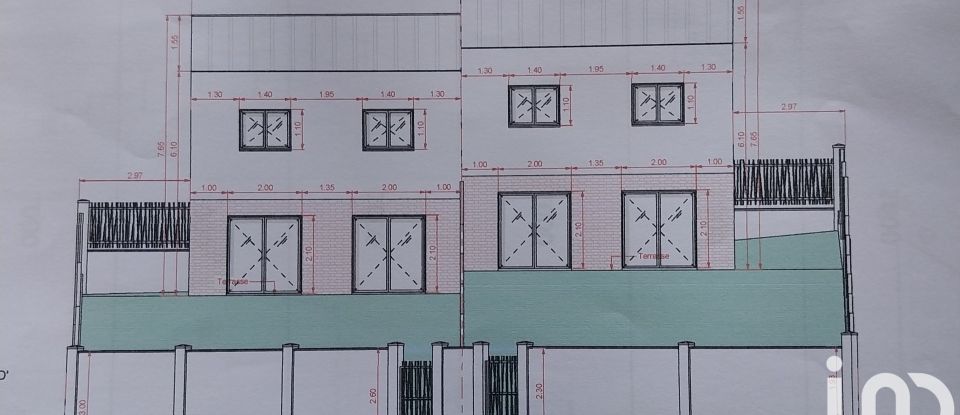 Land of 821 m² in Montfermeil (93370)