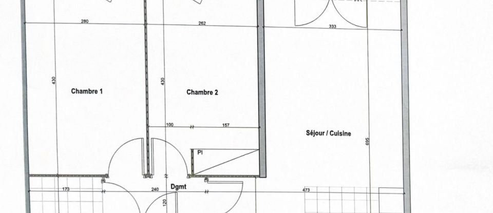 Appartement 3 pièces de 60 m² à Bois-d'Arcy (78390)