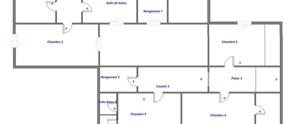 Maison de village 10 pièces de 340 m² à Bourg-de-Visa (82190)