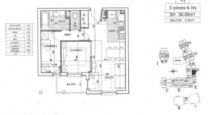 Appartement 3 pièces de 36 m² à Saint-Sorlin-d'Arves (73530)