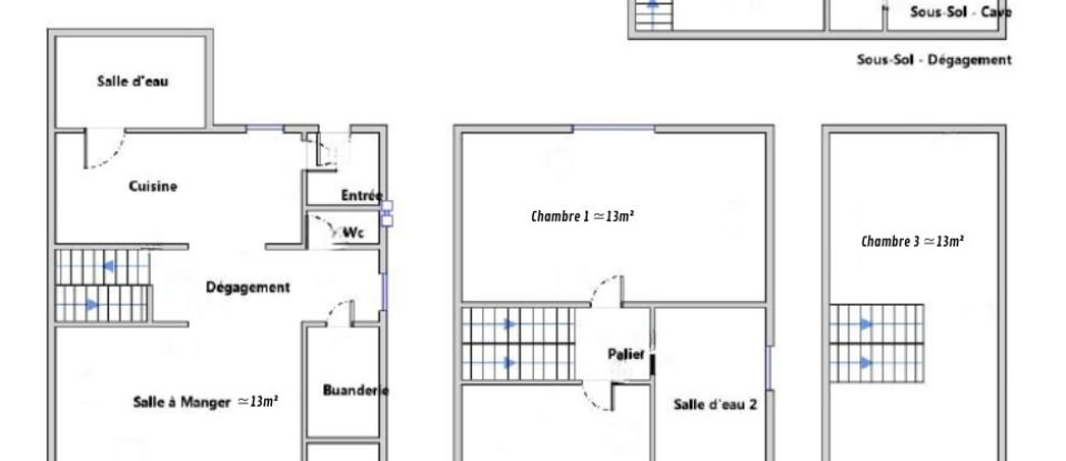 House 5 rooms of 123 m² in Cenon-sur-Vienne (86530)