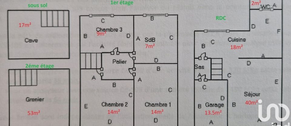 House 5 rooms of 103 m² in Anzin (59410)