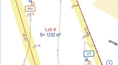 Terrain de 1 232 m² à Tanus (81190)