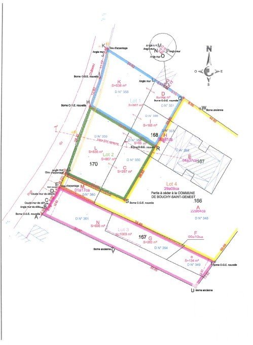 Land of 867 m² in Bouchy-Saint-Genest (51310)