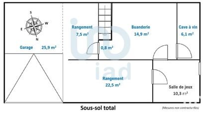 Maison 6 pièces de 122 m² à Saint-Arnoult-en-Yvelines (78730)