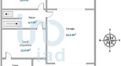 Maison 6 pièces de 116 m² à Saint-Rémy-lès-Chevreuse (78470)