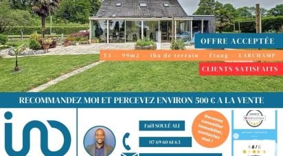 Maison de campagne 3 pièces de 99 m² à Ernée (53500)