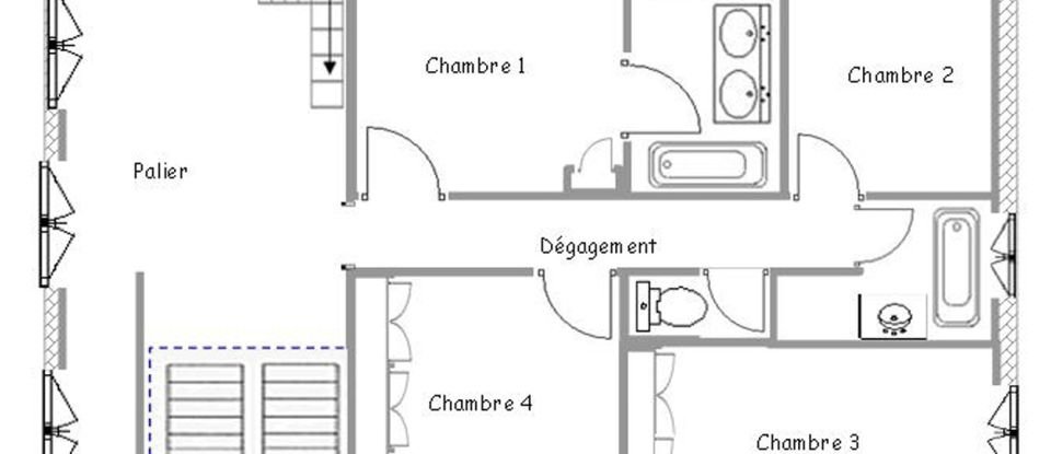 House 8 rooms of 237 m² in Noisy-le-Grand (93160)