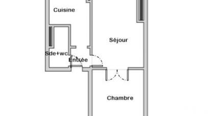 Appartement 2 pièces de 26 m² à Bois-Colombes (92270)