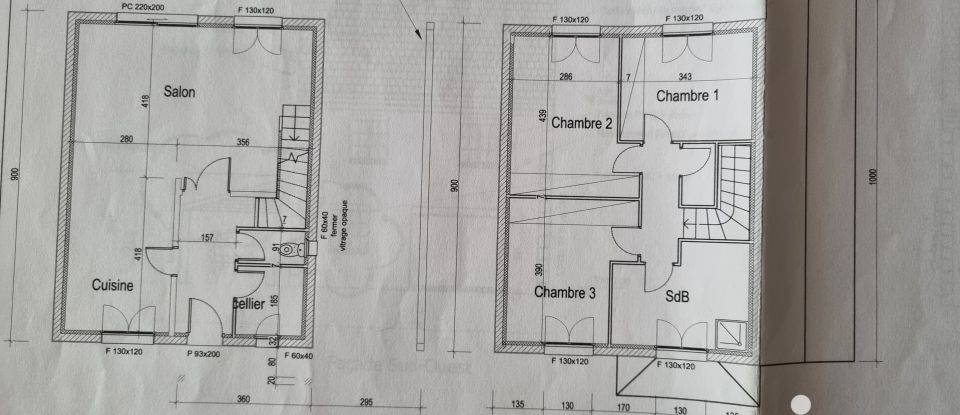 Traditional house 5 rooms of 100 m² in Pontault-Combault (77340)