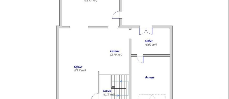 Maison de ville 5 pièces de 116 m² à Le Mans (72000)