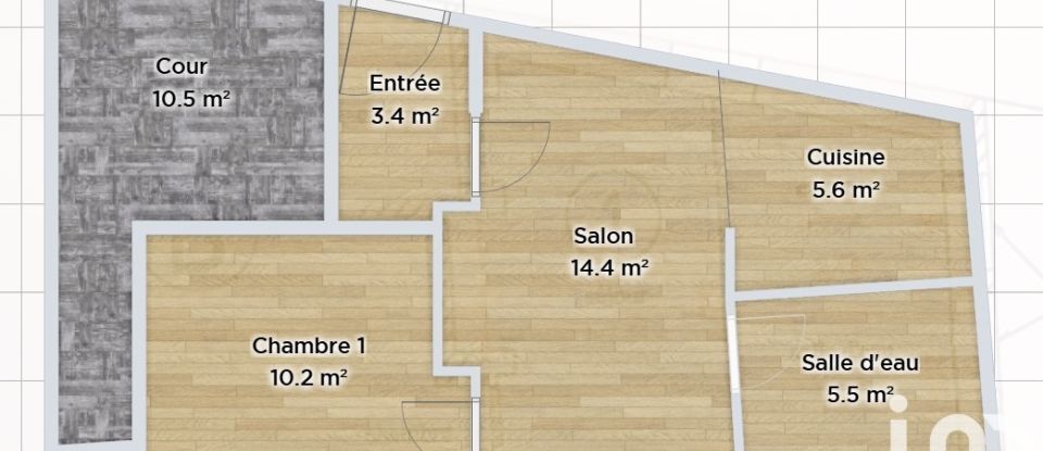 Maison 3 pièces de 49 m² à Limay (78520)