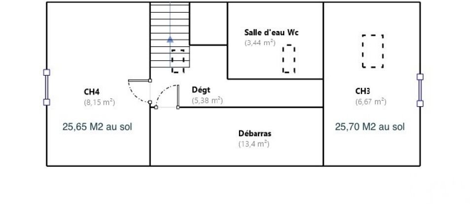 Maison traditionnelle 5 pièces de 123 m² à Pornic (44210)