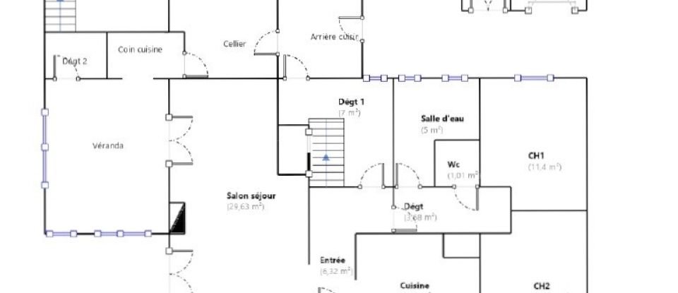 Maison traditionnelle 5 pièces de 123 m² à Pornic (44210)