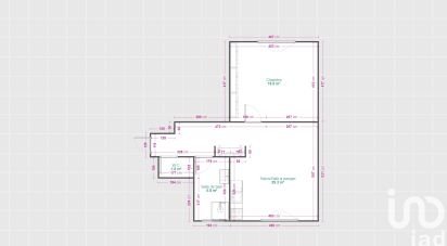 Appartement 2 pièces de 55 m² à Mont-de-Marsan (40000)