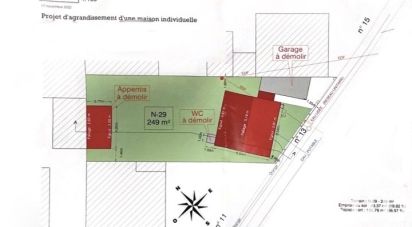 Terrain de 249 m² à Les Pavillons-sous-Bois (93320)