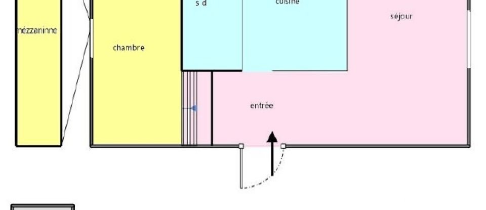 Apartment 2 rooms of 48 m² in Nantes (44000)