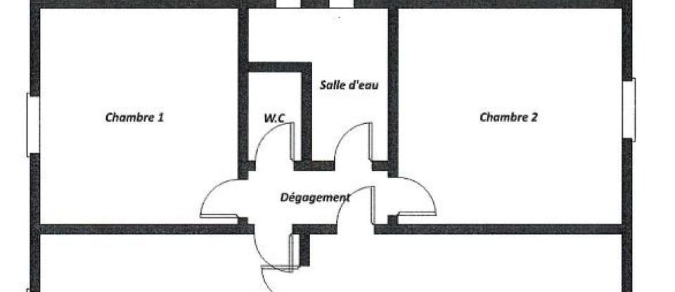 Maison 3 pièces de 64 m² à Saint-Cyprien (24220)