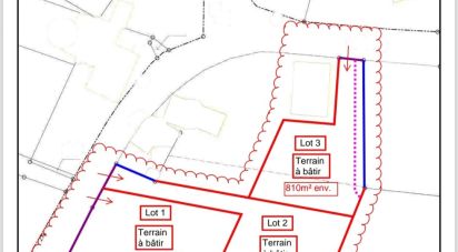 Land of 890 m² in Allaire (56350)