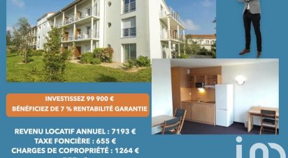 Appartement 3 pièces de 63 m² à Nantes (44200)