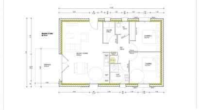 Maison 3 pièces de 65 m² à Eysus (64400)