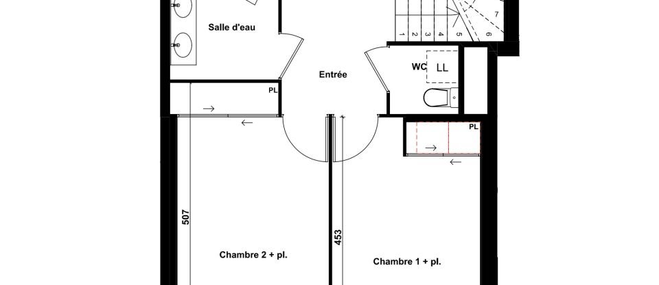 Appartement 4 pièces de 90 m² à Aix-en-Provence (13090)