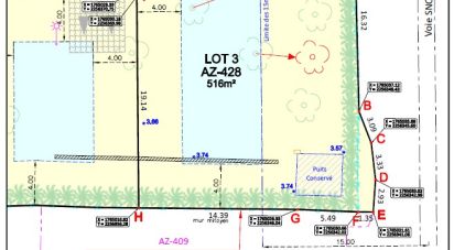 Terrain de 453 m² à Mireval (34110)