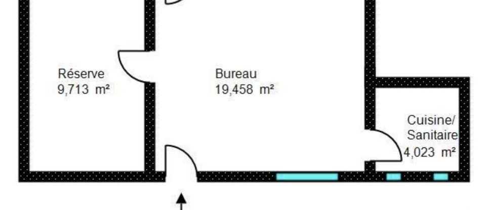 Murs commerciaux de 67 m² à Rueil-Malmaison (92500)