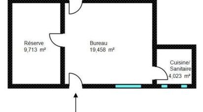 Murs commerciaux de 53 m² à Rueil-Malmaison (92500)