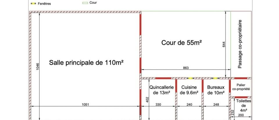 Atelier de 190 m² à Champigny-sur-Marne (94500)