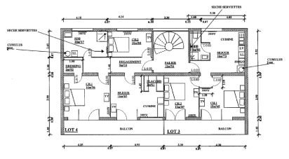 Building in Saint-Seurin-sur-l'Isle (33660) of 289 m²