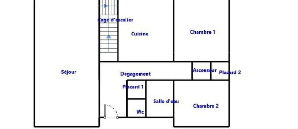 House 4 rooms of 87 m² in Ancenis (44150)