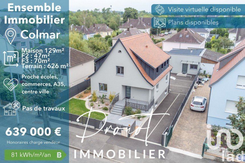 House 10 rooms of 236 m² in Colmar (68000)