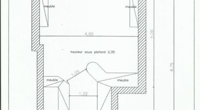 Right to lease of 40 m² in Bordeaux (33000)