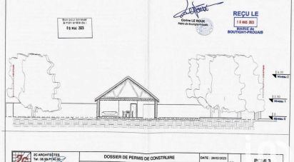 Terrain de 608 m² à Boutigny-Prouais (28410)