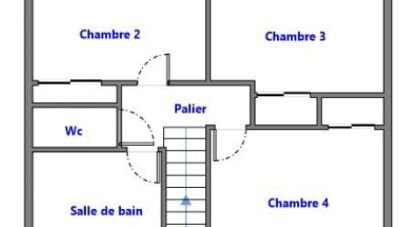 House 6 rooms of 92 m² in Fouesnant (29170)