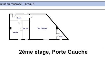 Studio 1 pièce de 21 m² à Saint-Denis (93200)